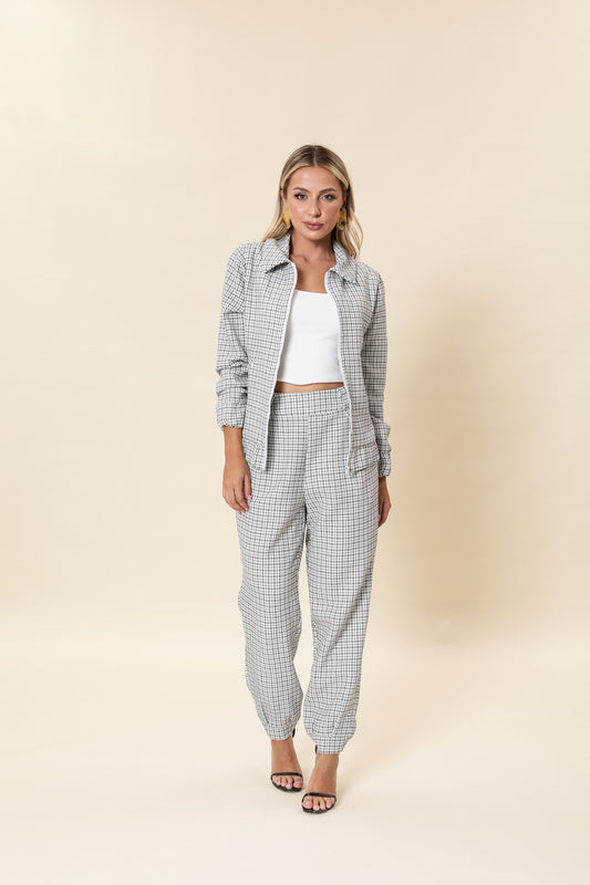 JAQUETA BOMBER TWEED