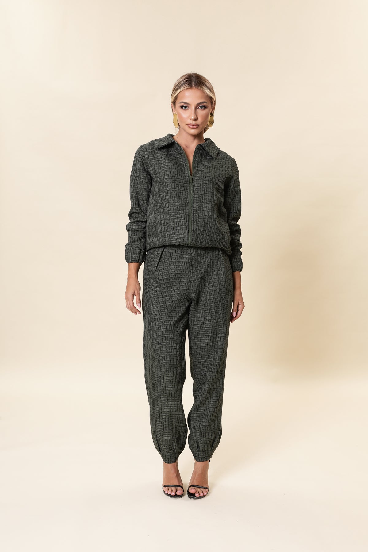 JAQUETA BOMBER TWEED