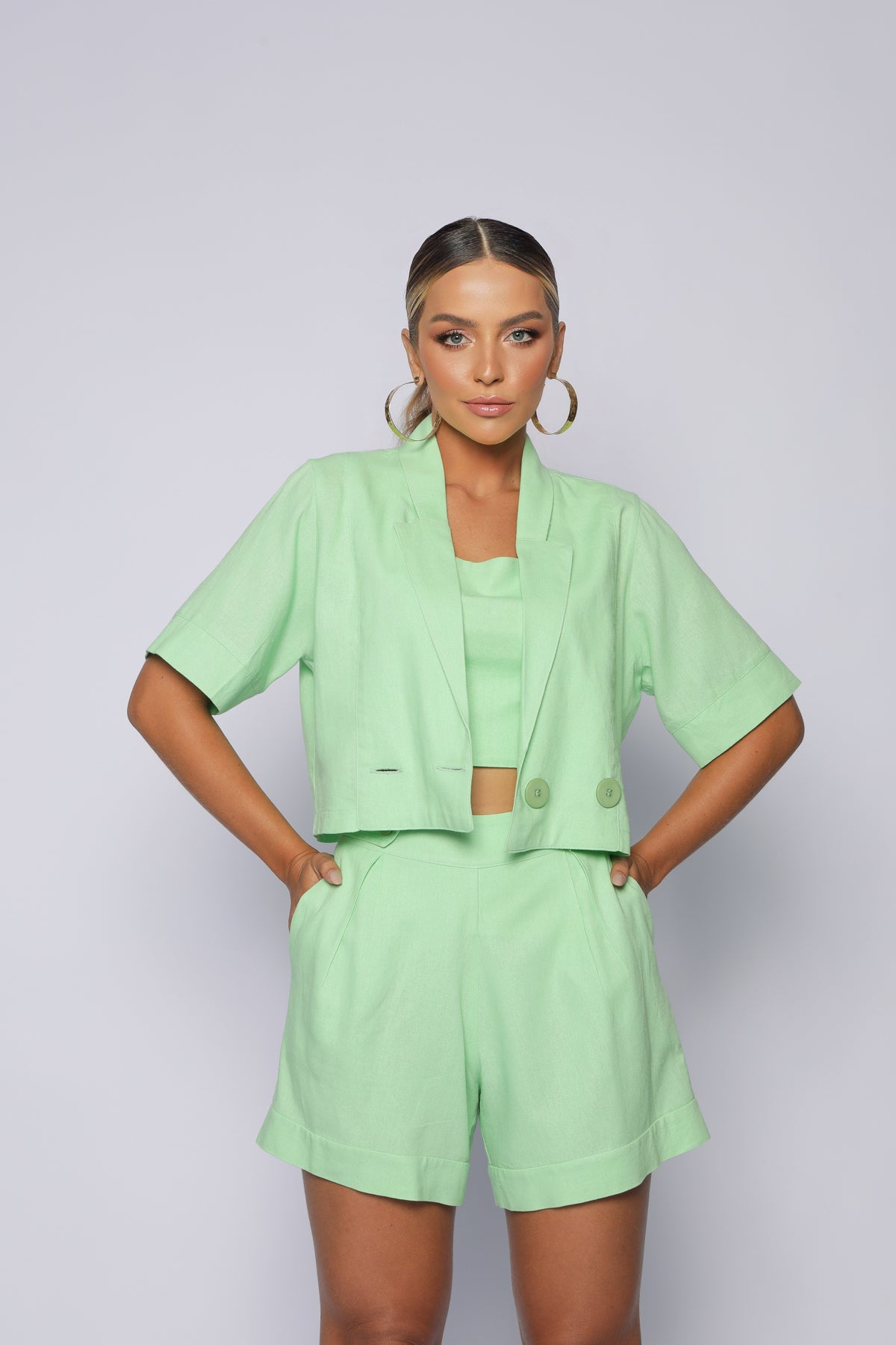BLAZER CROPPED BARU